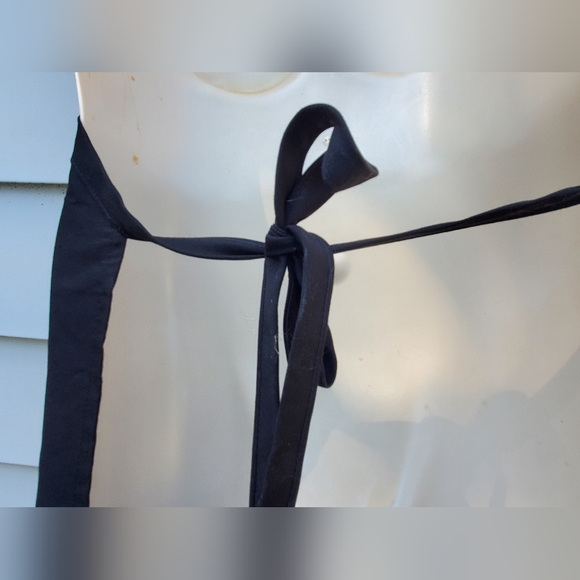 Vitamix Blender Black Long Pockets Apron Slogan Adjustable Neck Tie Back - Picture 7 of 7